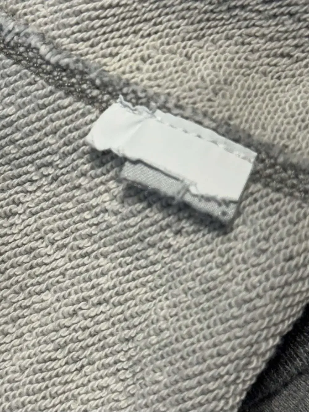 J. Crew Vintage Fleece Hoodie in Light Gray Size XL